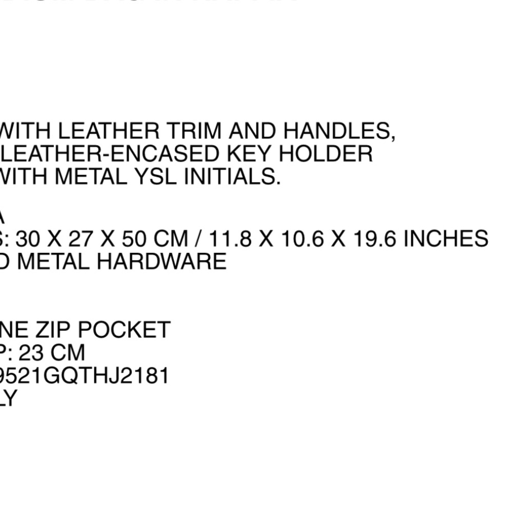 Saint Laurent Raffia tote bag - Picture 6 of 8